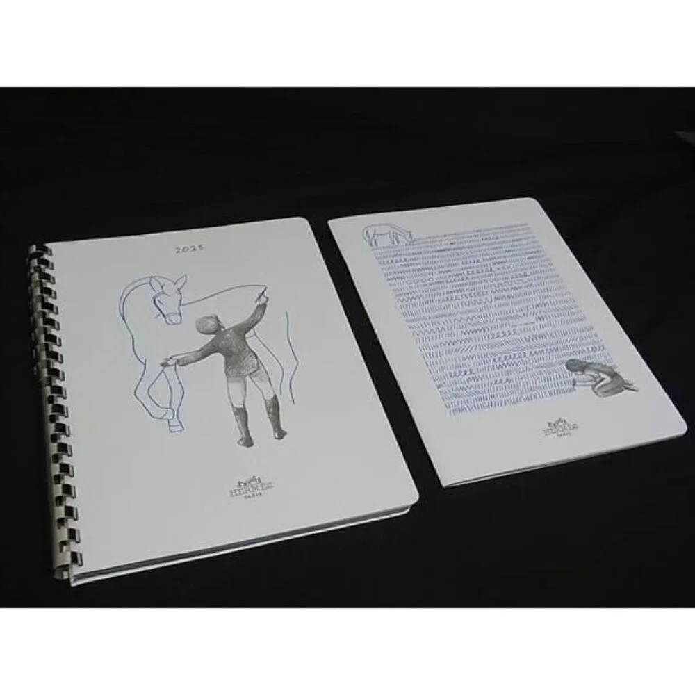 Hermes Semainier Annual Agenda Refill 2025 US